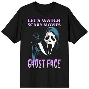 Bioworld - Ghostface Let's Watch Scary Movies Unisex Tee